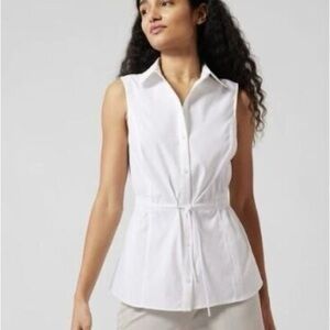 Athleta Levitate Poplin Tank Top (Medium)